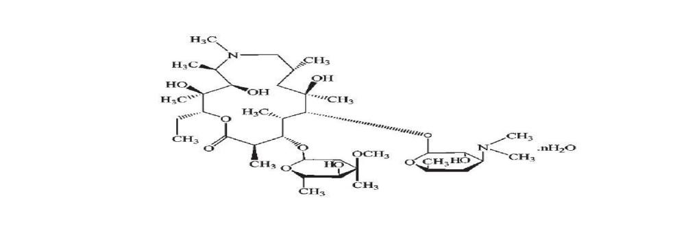 阿奇霉素化學結構式